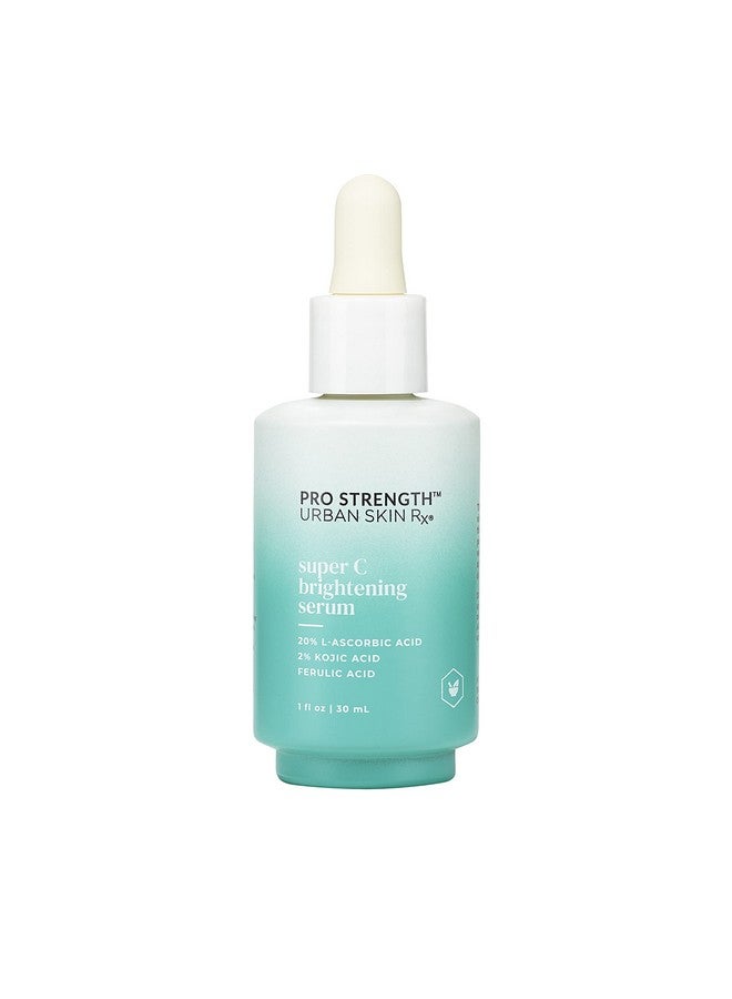 Pro Strength Usrx® Super C Brightening Serum Lightweight Antiaging Daily Glow Serum Hydrates Brightens Clarifies And Evens Skin Tone With Hyaluronic Acid And Salicylic Acid 1.0 Fl Oz