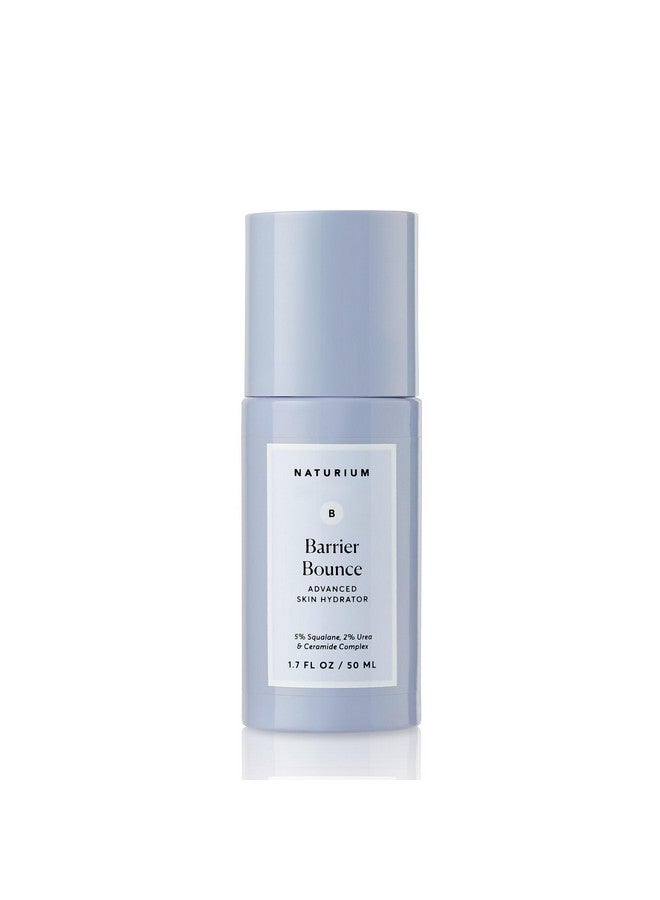 Barrier Bounce Serum Plumps & Hydrates Face Neck & Chest Hydration Booster & Skin Care With Squalene & Ceramide Complex 1.7 Fl Oz