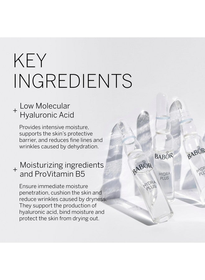 Hydra Plus Ampoule Concentrate Moisturizing Skincare Capsule Hyaluronic Acid Serum Deeply Nourish To Plump And Smooth Skin Anti Aging Serum 7 Day Treatment