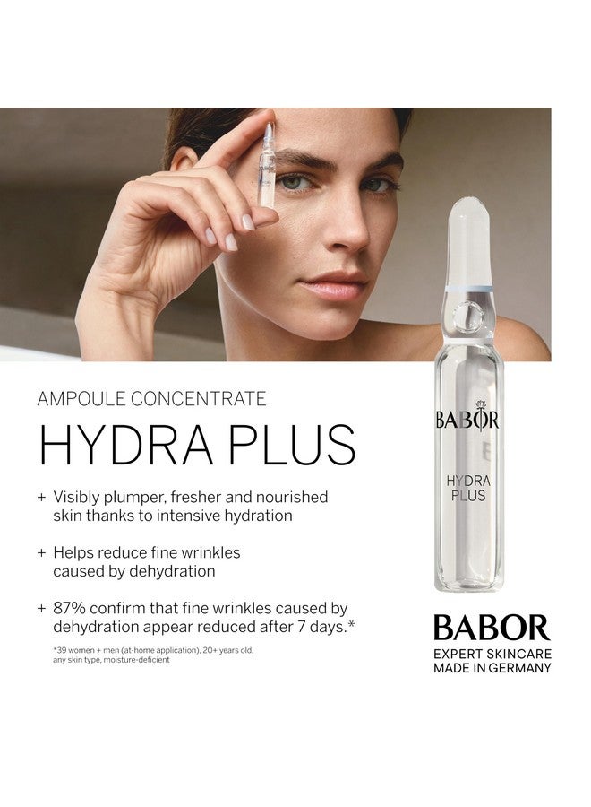 Hydra Plus Ampoule Concentrate Moisturizing Skincare Capsule Hyaluronic Acid Serum Deeply Nourish To Plump And Smooth Skin Anti Aging Serum 7 Day Treatment
