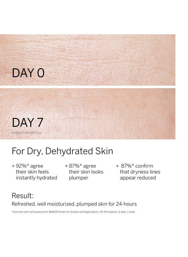 Hydra Plus Ampoule Concentrate Moisturizing Skincare Capsule Hyaluronic Acid Serum Deeply Nourish To Plump And Smooth Skin Anti Aging Serum 7 Day Treatment