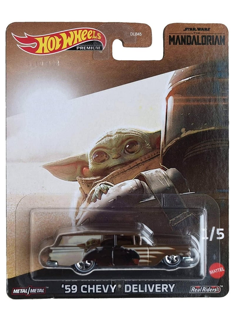 Hot Wheels Premium - 1/64 - Disney : Star Wars The Mandalorian - '59 Chevy Delivery