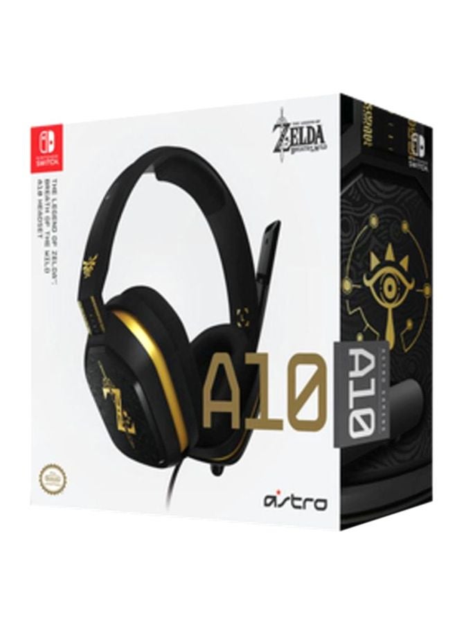 The Legend Of Zelda: Breath Of The Wild A10 Gaming Headphones With Mic