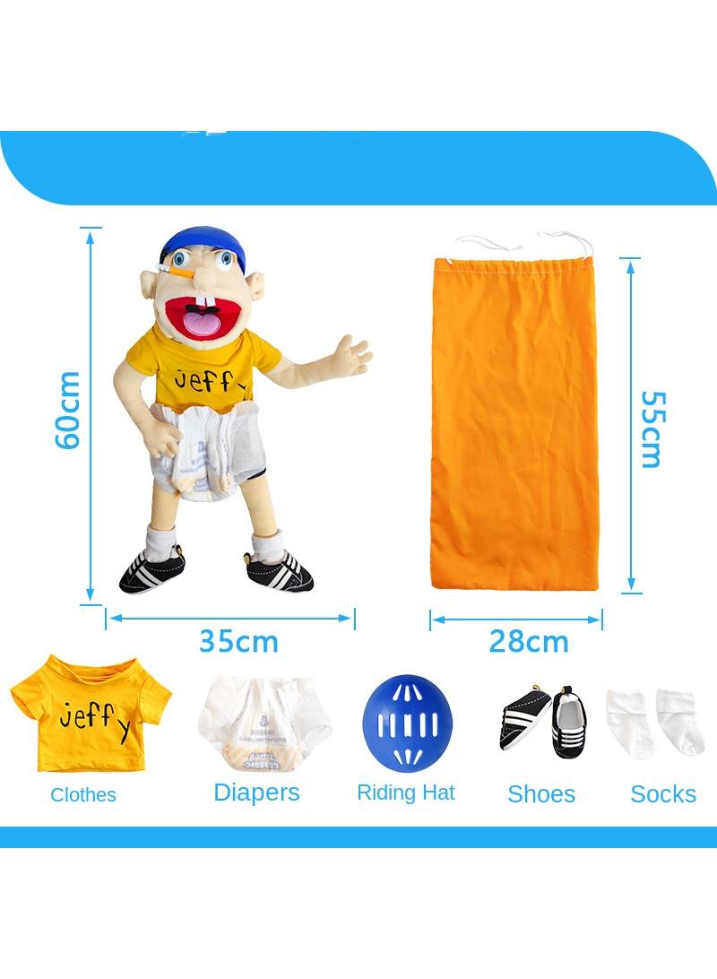 1 Pcs Jeffy Collectors Puppet Plush Toy 60Cm