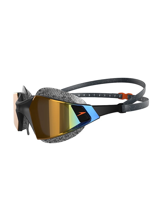 Aquapulse Pro Mirror Swimming Goggles Grey