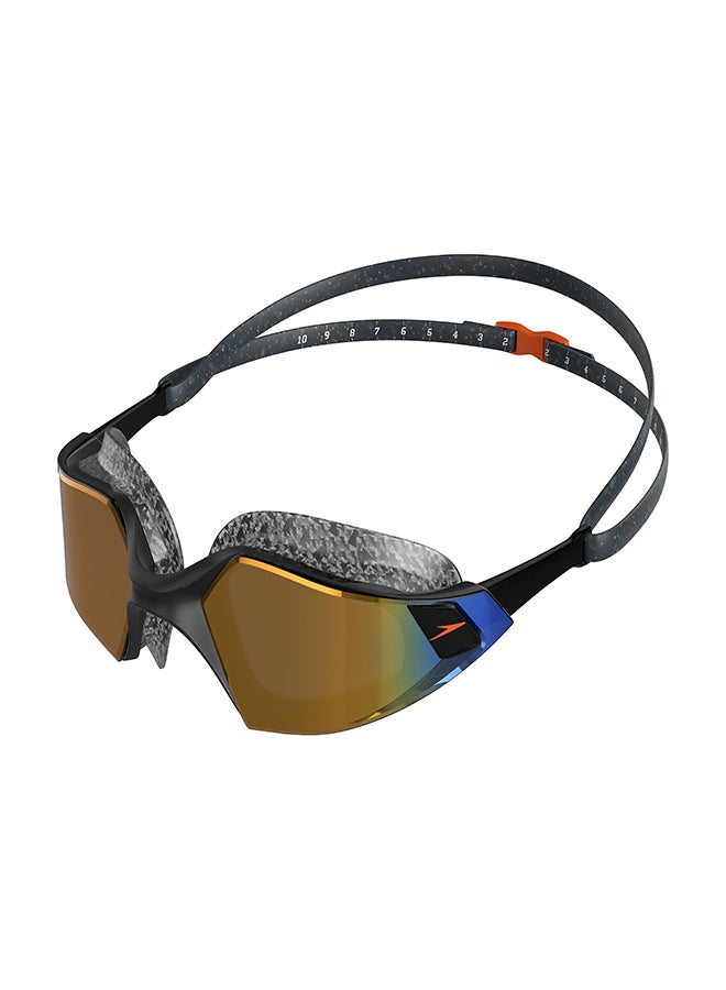Aquapulse Pro Mirror Swimming Goggles Grey
