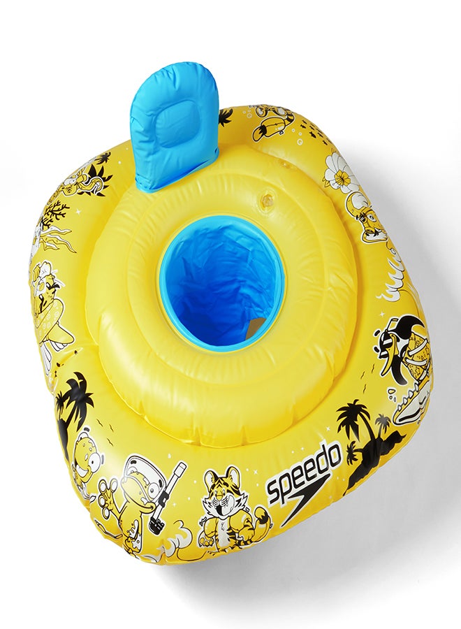 Kids' Learn to Swim Character Swimming Seat (Baby and Toddler) Yellow