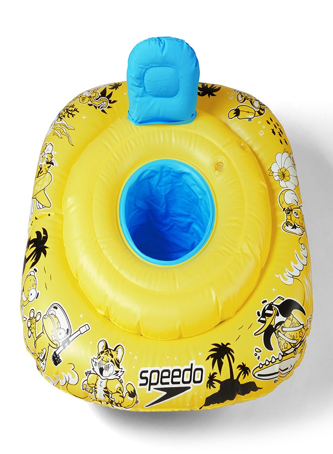 Kids' Learn to Swim Character Swimming Seat (Baby and Toddler) Yellow