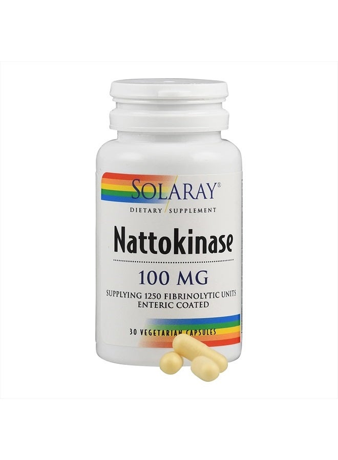 Nattokinase, Veg Cap (Btl-Plastic) 100mg | 30 Count