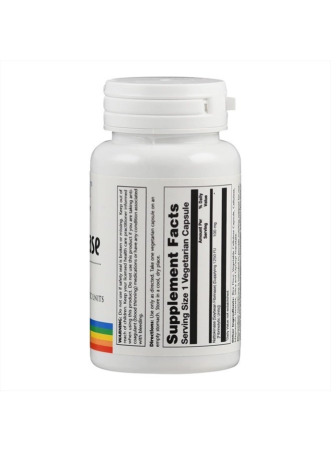 Nattokinase, Veg Cap (Btl-Plastic) 100mg | 30 Count