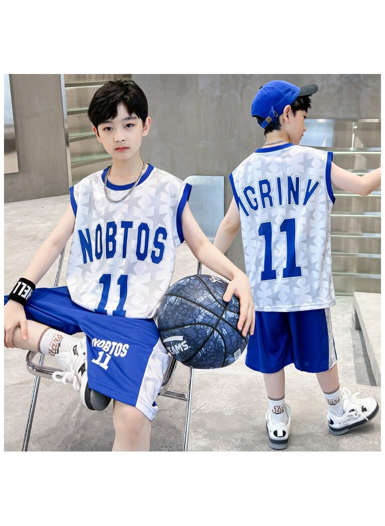 Children's Quick Drying Basketball Set Suitable For Ages 4-15