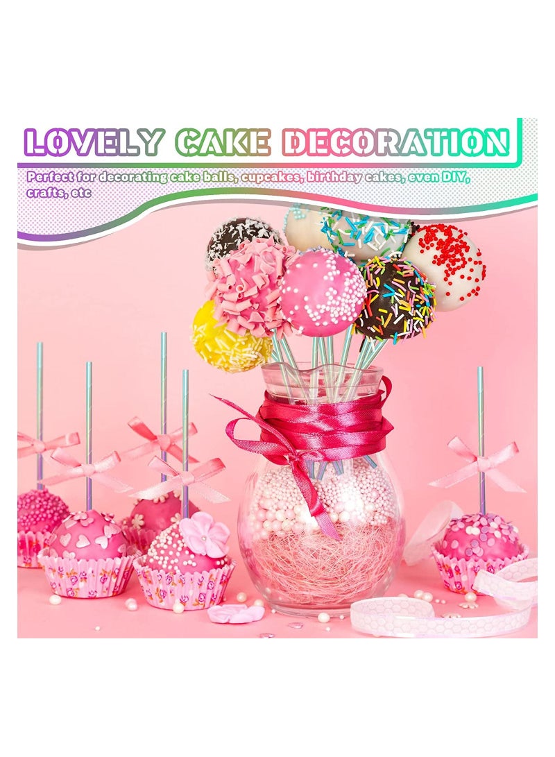 200 Pcs Iridescent Paper Straws Drinking Disposable Straws Multicoloured Straws Birthday Party Decorations for Party Crafts (Novelty Colors)