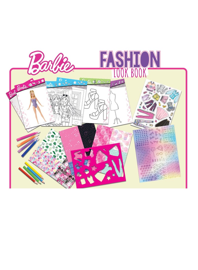 Barbie Fashion Studio Sketchbook - Look Book