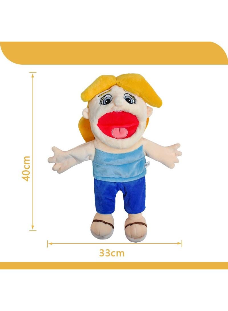 1 Pcs Jeffy Feebee Series Puppets Adoptive Mother Plush Toy 40Cm