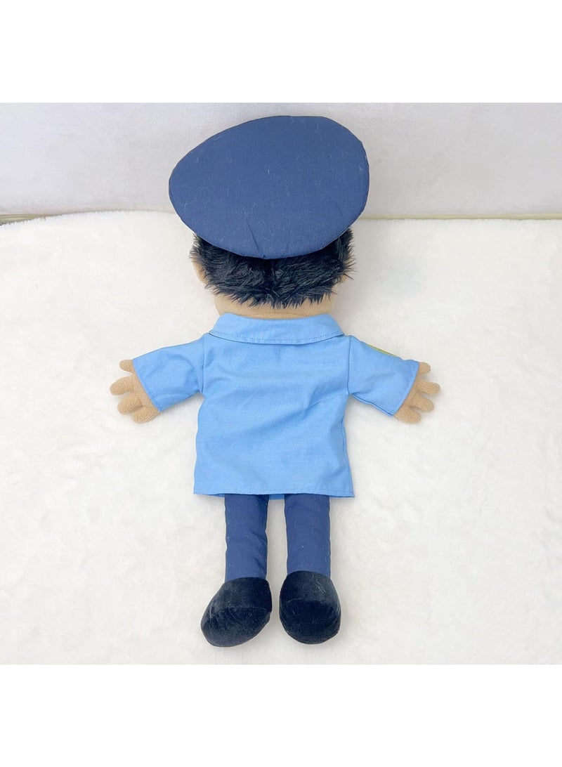 1 Pcs Jeffy Feebee Series Puppets Police Plush Toy 55Cm