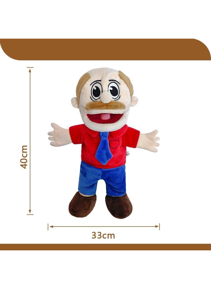 1 Pcs Jeffy Feebee Series Puppets Adoptive Father Plush Toy 40Cm