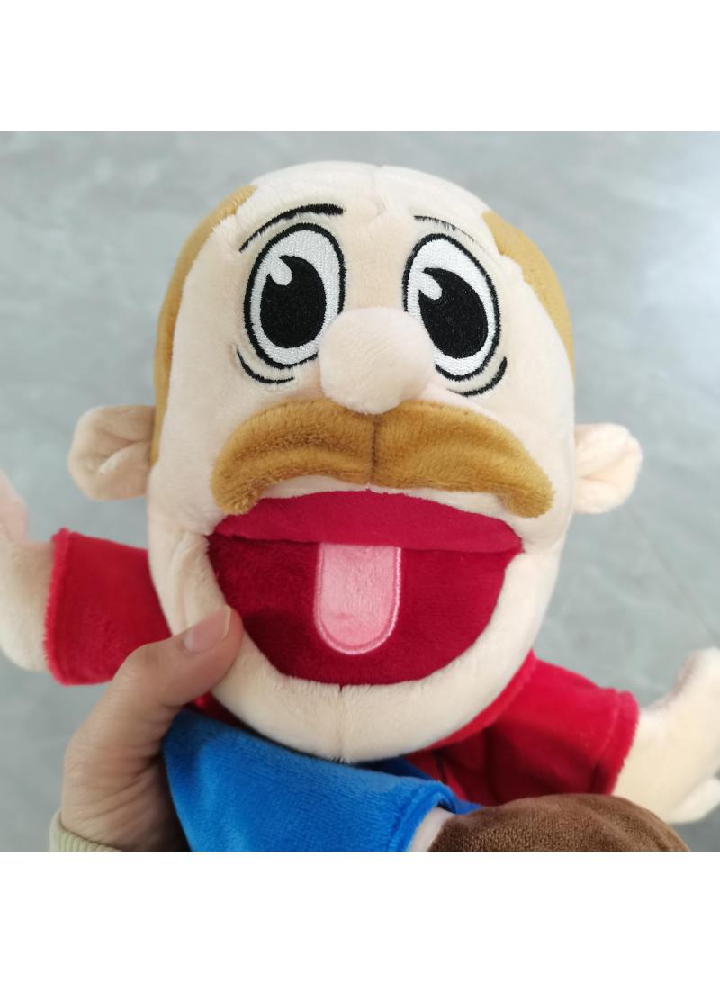 1 Pcs Jeffy Feebee Series Puppets Adoptive Father Plush Toy 40Cm