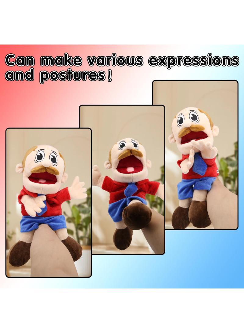 1 Pcs Jeffy Feebee Series Puppets Adoptive Father Plush Toy 40Cm