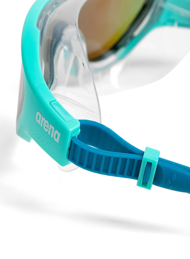 The One Mirror Swimming Goggles Blue