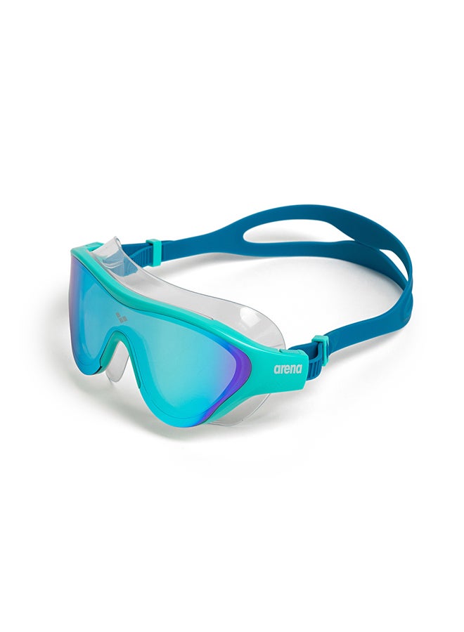 The One Mirror Swimming Goggles Blue
