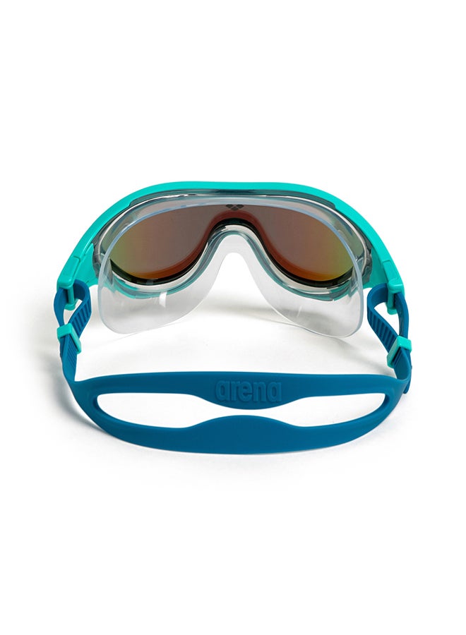 The One Mirror Swimming Goggles Blue