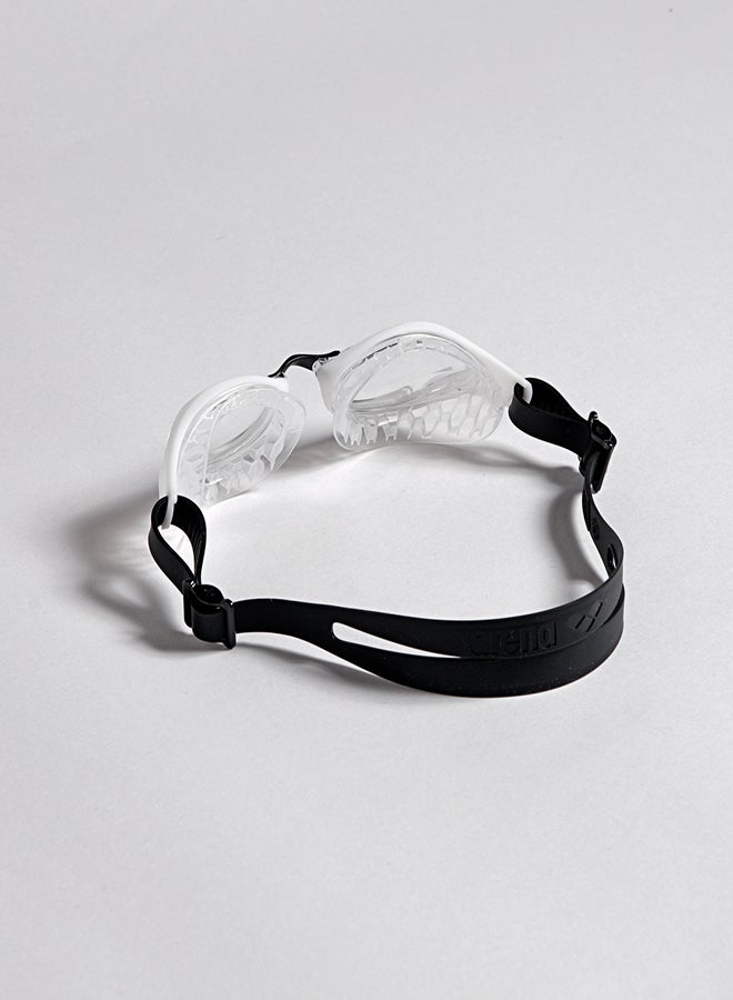 Air Bold Swipe Swimming Goggles Clear