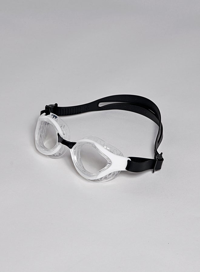 Air Bold Swipe Swimming Goggles Clear
