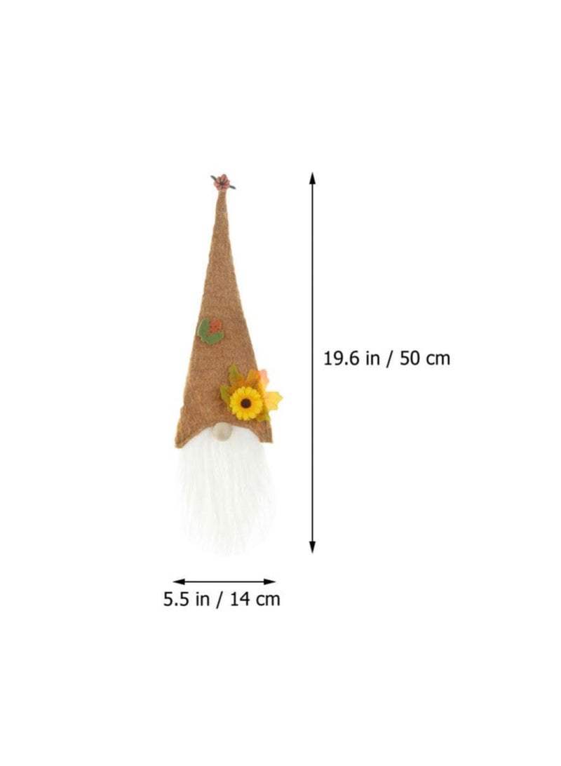 3pcs Gnome  Wine Bottle Covers  Gnome Bottles Cover Gnomes Plush Wine Bottle Decorations for  Festival Party Holiday