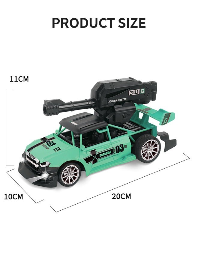 1/18 Remote Control Car, Shooting Water Bullets Remote Control Car Toys, 4WD RC Drifting Racing Cars, Steering Control Vehicle Toy with Lights