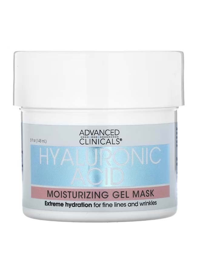 Hyaluronic Acid Moisturizing Gel Beauty Mask 5 fl oz 148 ml