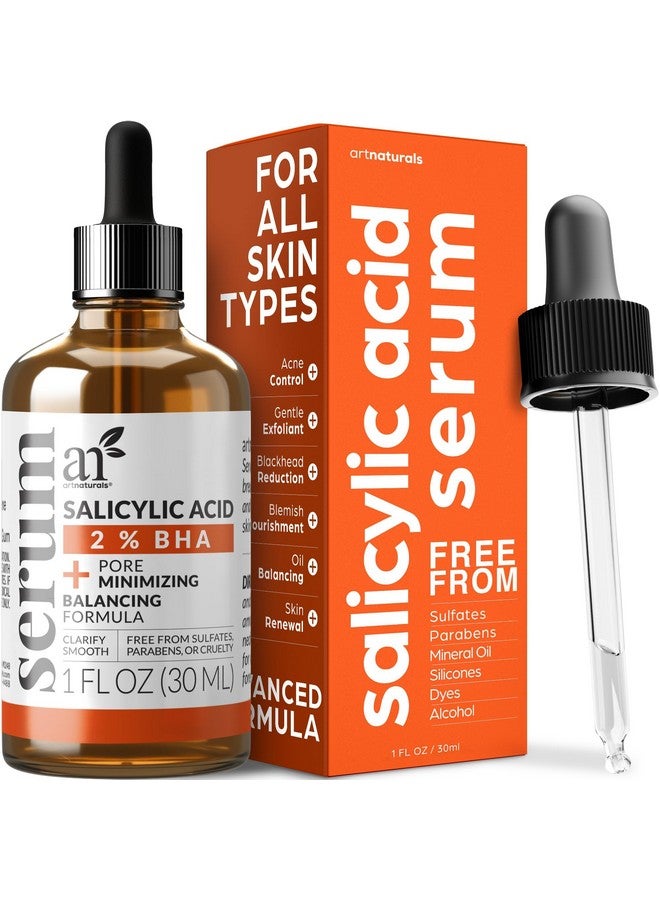 Salicylic Acid Serum Advanced Serum With 2% Bha Helps Control Oil Production Pore Reducer 1 Oz