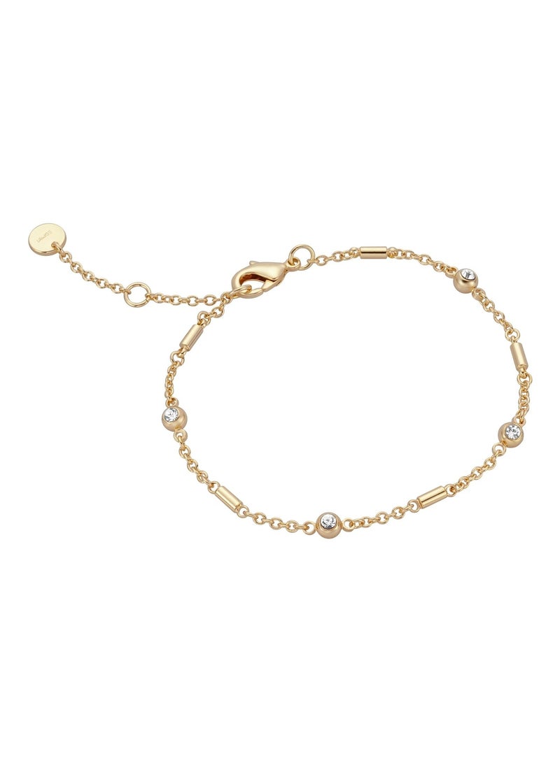 Esprit Stainless Steel Analog Women's Bracelet Watch With  Stainless Steel Gold ES1L289M0065