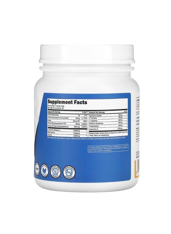 Performance Pre Pre Workout Complex Peach Mango 1.98 Lb 900 G
