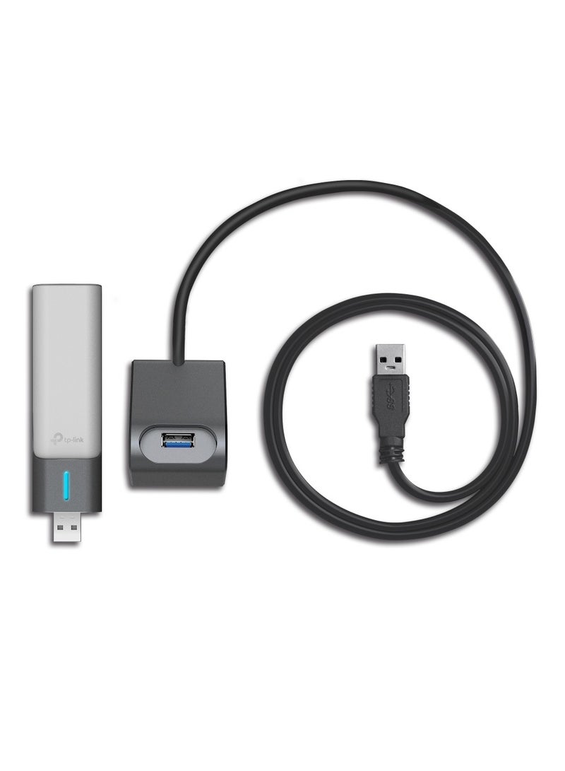 Archer TX50UH Ultra-Fast WiFi 6, Brand-New Upgrade Adapter AX3000 High Gain Wireless USB Adapter Black