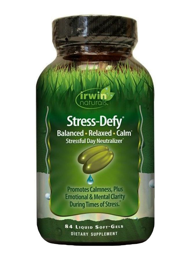 Promotes Calmness Stress Defy - 84 Liquid Softgel