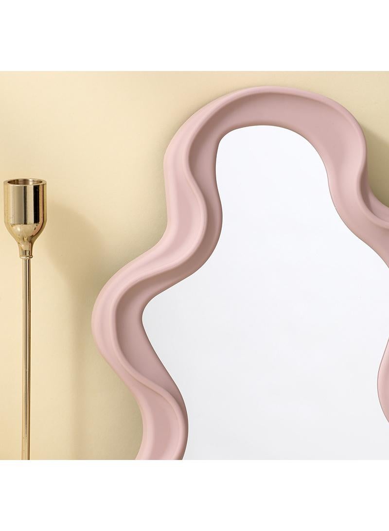 Aesthetic Cloud Design Irregular Dressing Mirror Cosmetic Mirror Decorative Desk Wall Mirror For Living Room Bedroom Hallway Home Decor