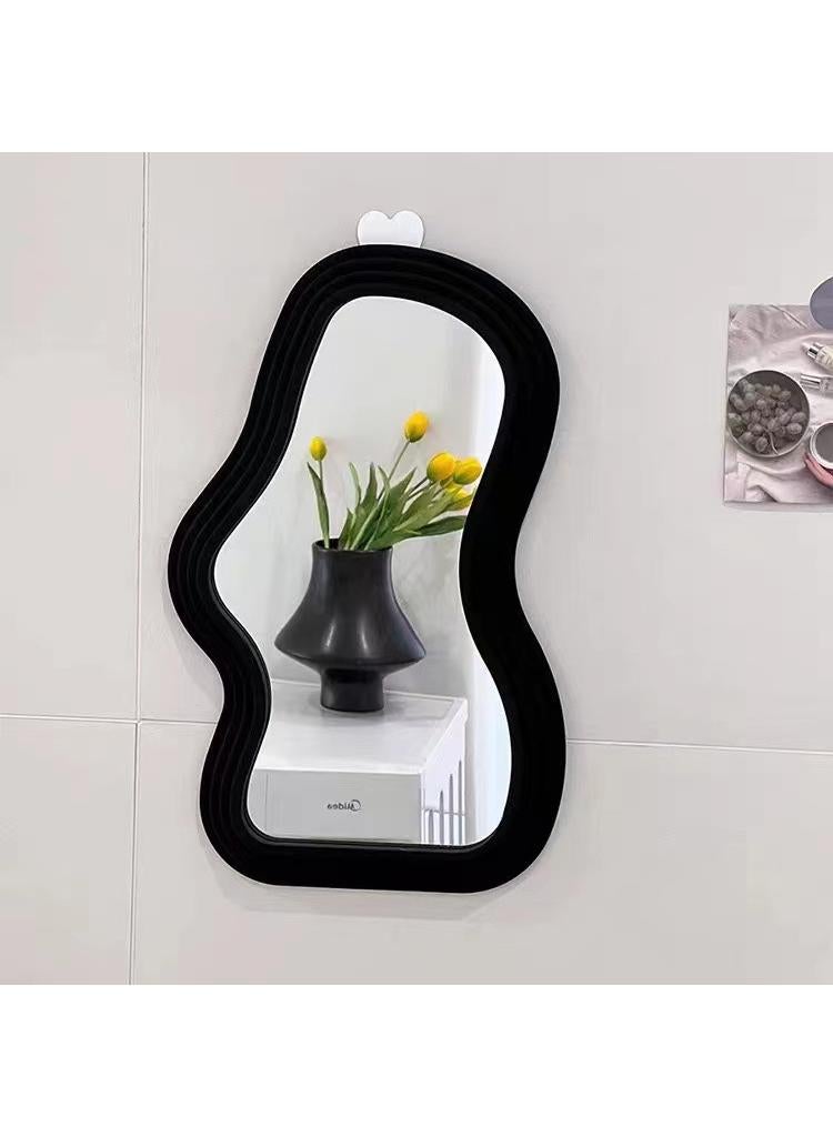 Aesthetic Cloud Design Irregular Dressing Mirror Cosmetic Mirror Decorative Desk Wall Mirror For Living Room Bedroom Hallway Home Decor