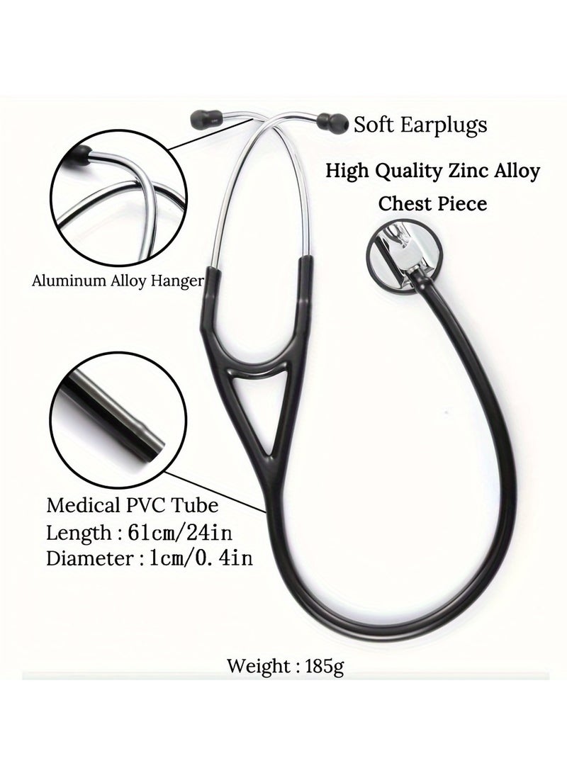 Cardiology Stethoscope Medical Single Head Doctor Stethoscope Professional Heart Lung Doctor Student Medical Equipment Device