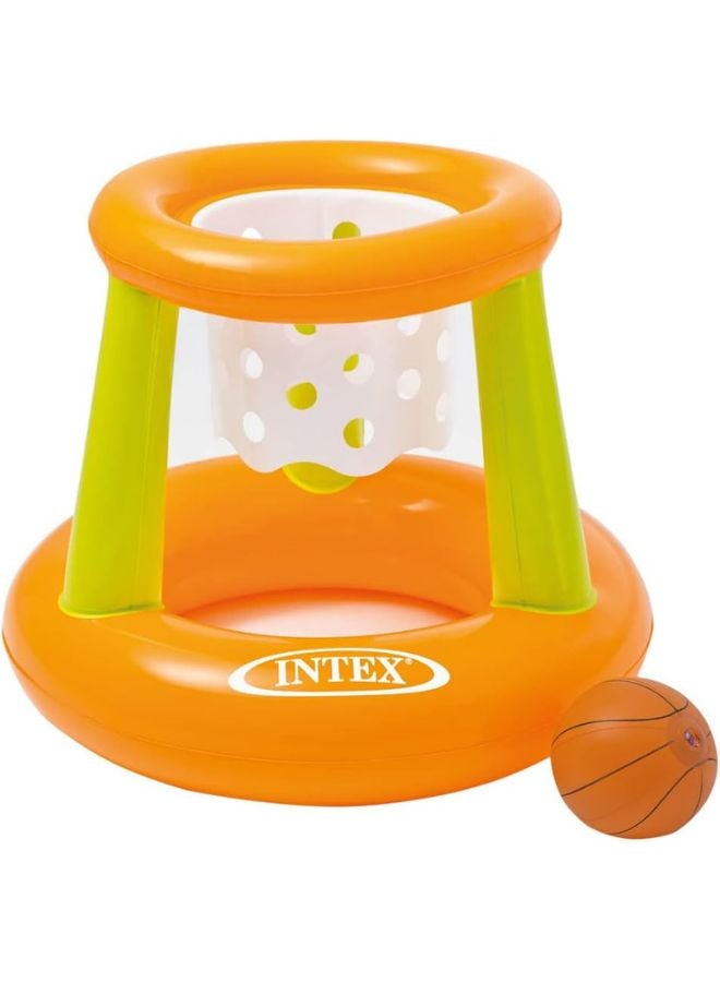 Intex Basket Swimming Floating Hoops Basketball Game, Multi-Colour, 58504