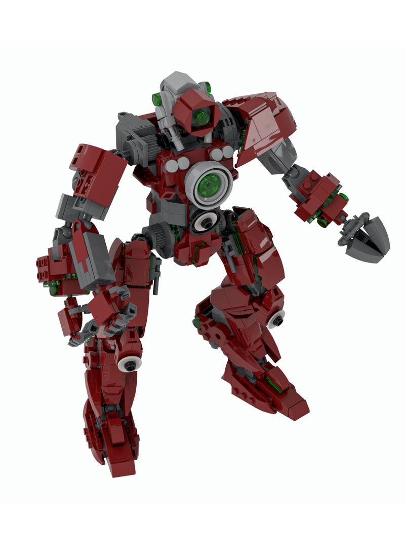 Skibidi Toilet Man Toy Building Blocks 615Pcs Sirens Toy Ideas Toys Battle Horror Game Model Ideas Toys Gifts for Adult & Kids