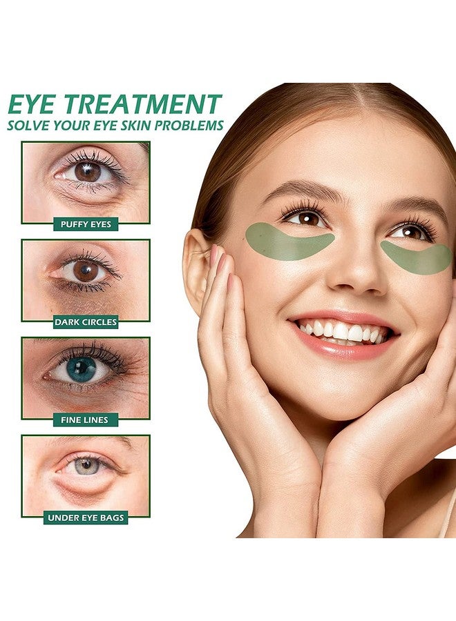 Eye Maskunder Eye Patches With Collagen Seaweedeye Gel Treatment Masks For Dark Circles Under Eye Bags Treatment Natural Eye Masks For Puffy Eyes Under Eye Dark Circlesantiwrinkle