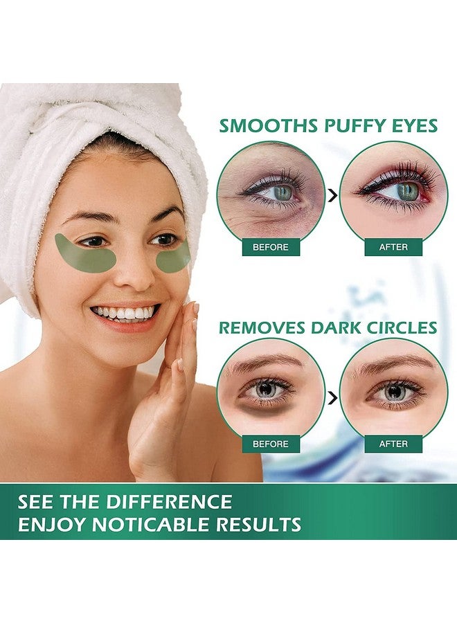 Eye Maskunder Eye Patches With Collagen Seaweedeye Gel Treatment Masks For Dark Circles Under Eye Bags Treatment Natural Eye Masks For Puffy Eyes Under Eye Dark Circlesantiwrinkle