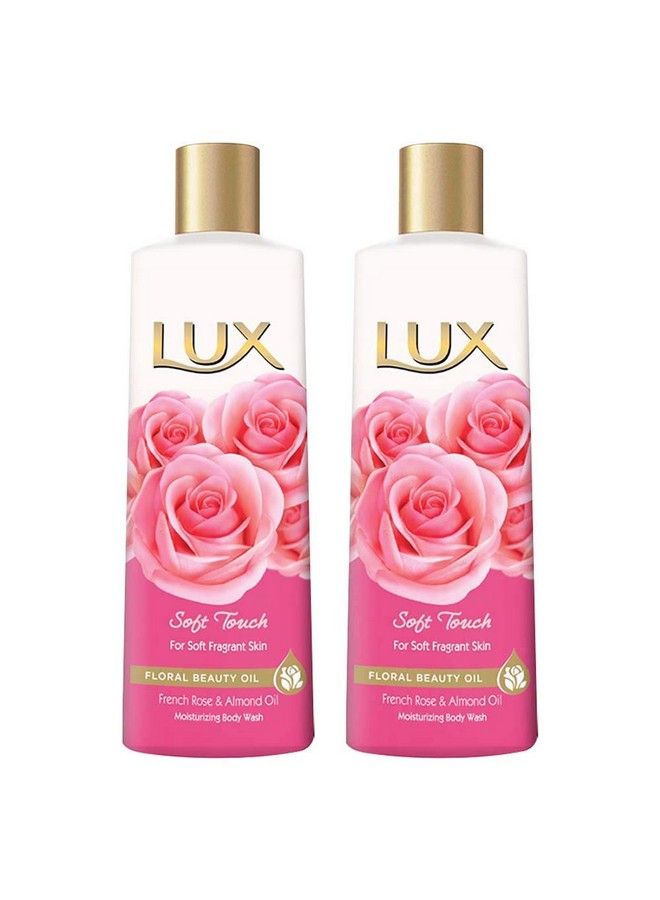 Soft Touch Body Wash With French Rose & Silk Essence Oil 235 Ml (Pack Of 2)