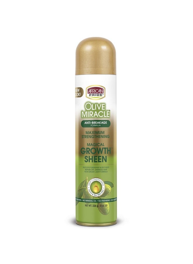 Olive Miracle Growth Sheen Spray 8 Ounce