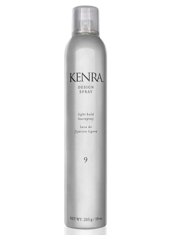 Kenra Design Spray 9 Light Hold Hairspray Tames Frizz & Flyaways Lightweight Brushable Formula All Hair Types 10 Oz