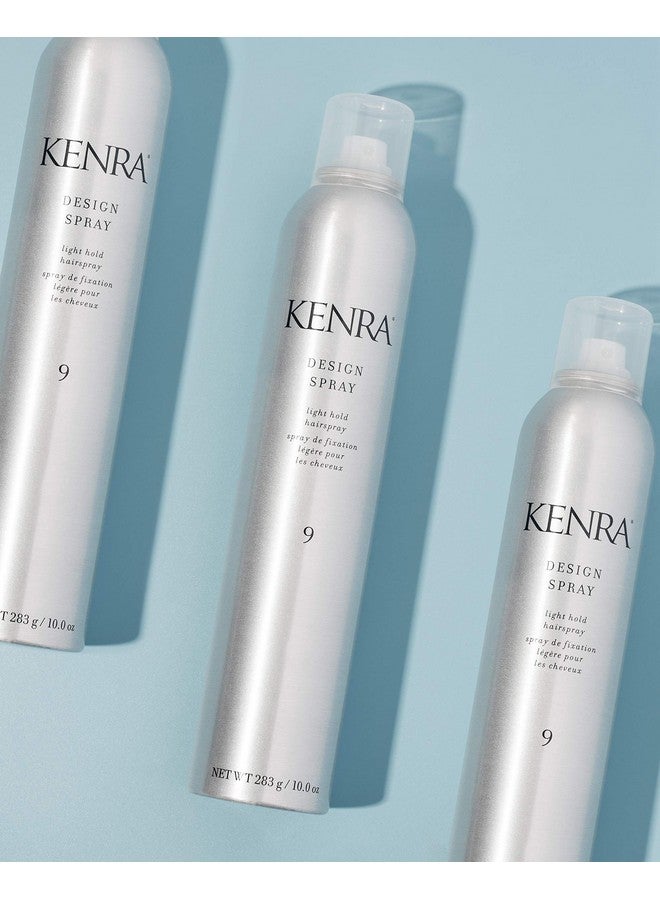 Kenra Design Spray 9 Light Hold Hairspray Tames Frizz & Flyaways Lightweight Brushable Formula All Hair Types 10 Oz