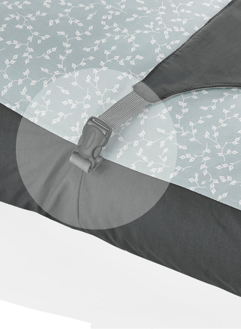 Soft Baby Sleeping Cushion With Belt, 0-6 Months- Grey