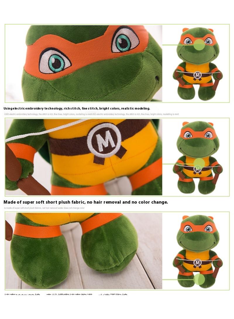 1-Piece Cartoon Teenage Mutant Ninja Turtles Plush Toys