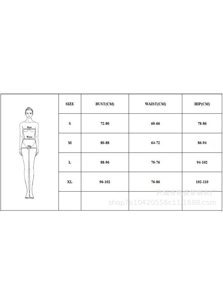 Fashionable Women's Bikini Swimsuit Three Piece Set
