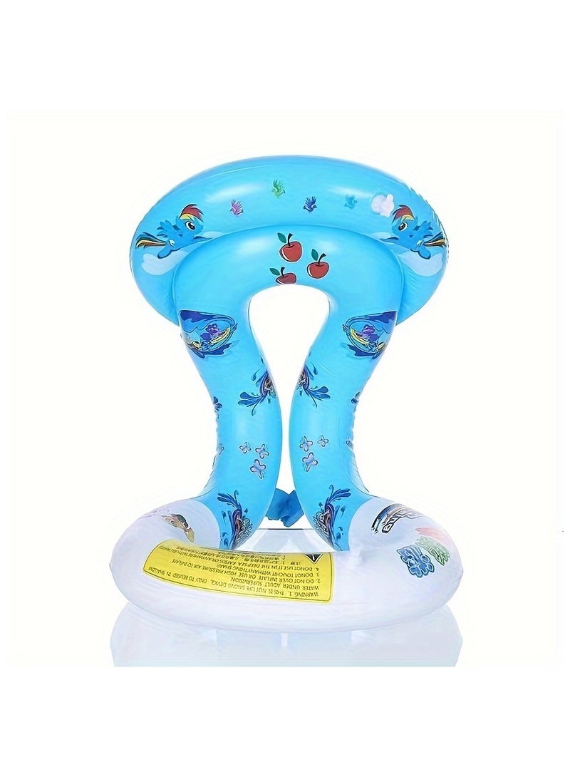 Floaties Swim Vest Portable Inflatable Pool Floats Swimming Ring With Adjustable Safety Buckle, Safety Swim Arm Bands With Double Surround Air Bag, Durable Float Tube